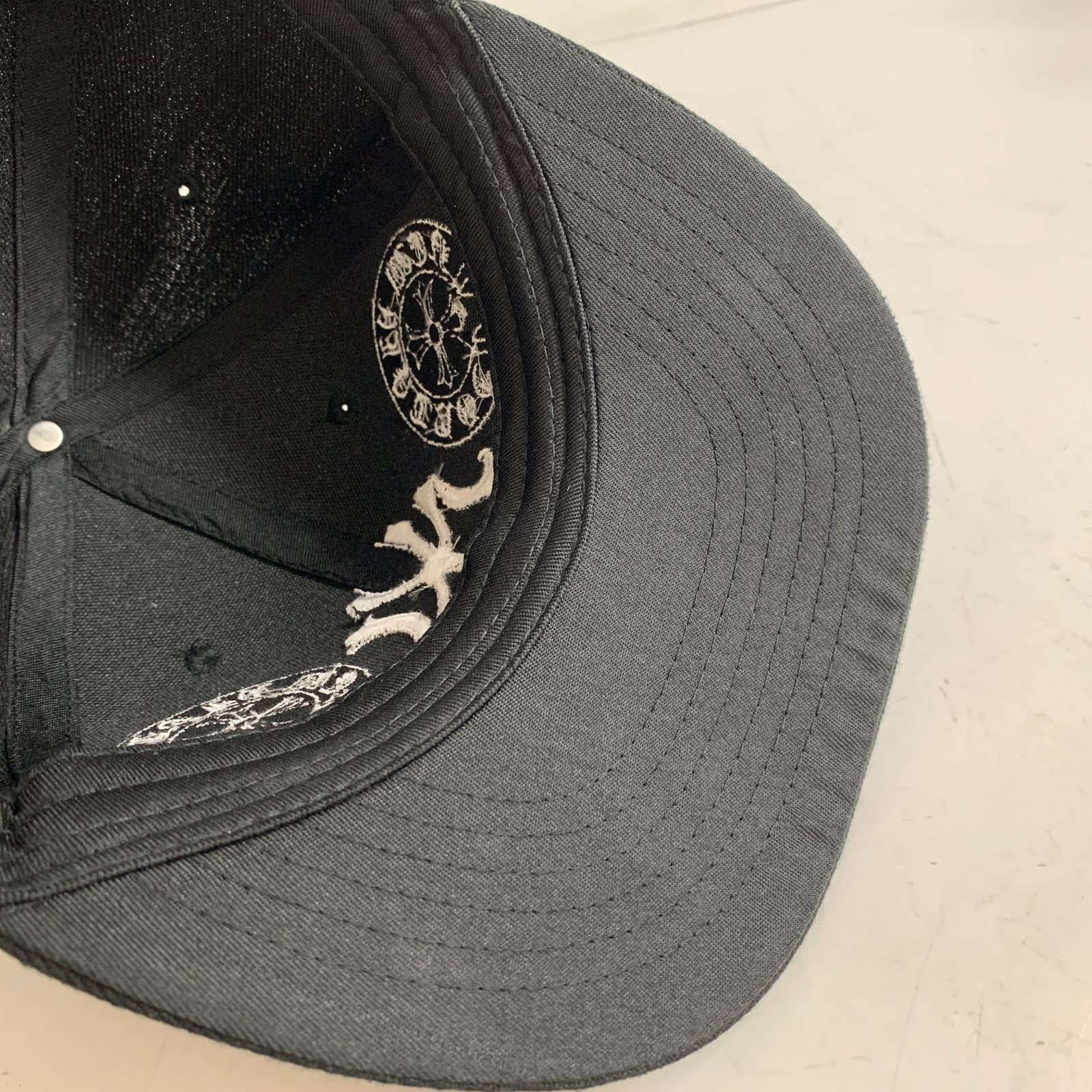 瀬口黎弥 私物 クロムハーツキャップ chrome-hearts-embroidered-fu-