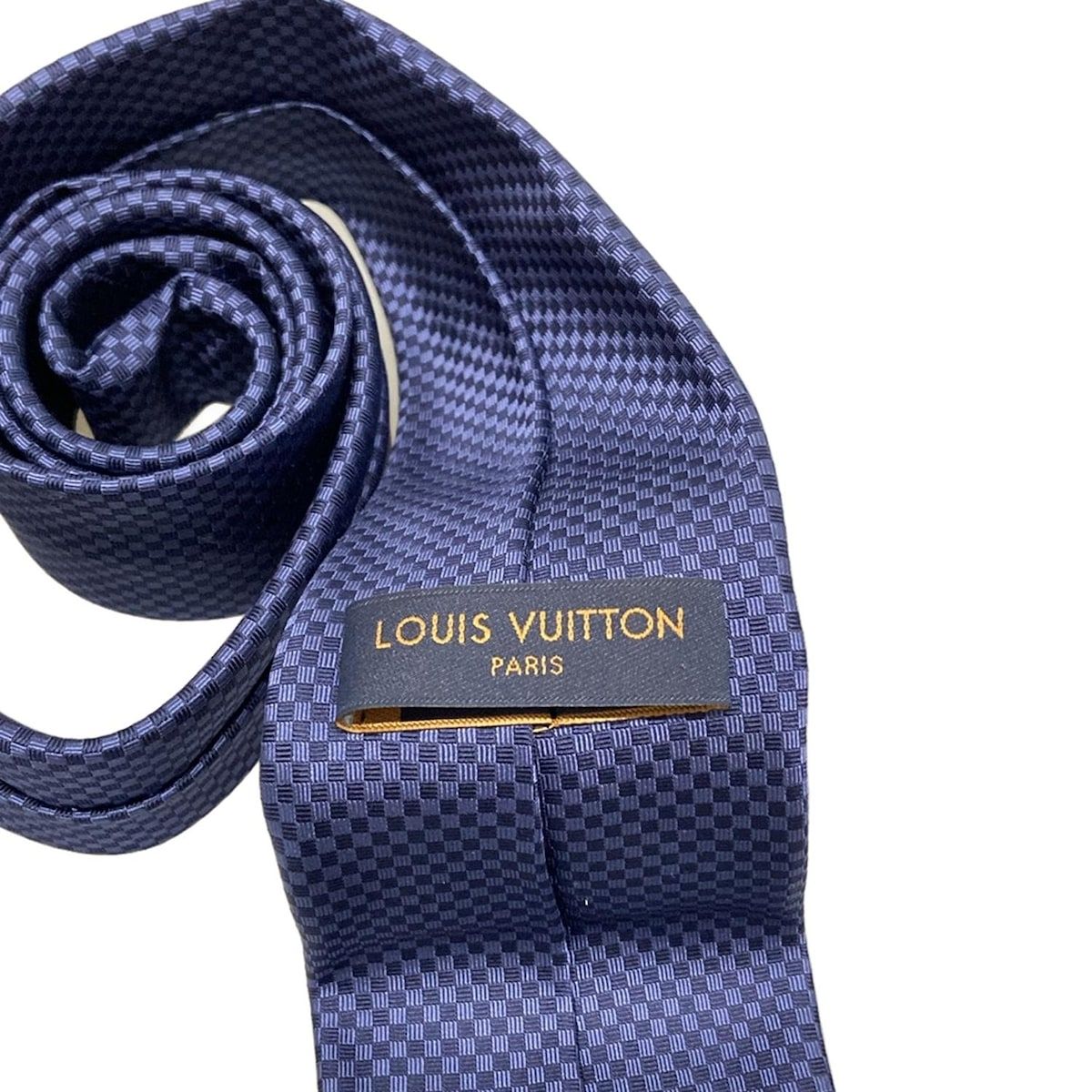 LOUIS VUITTON(ルイヴィトン) ネクタイ メンズ - ダークネイビー