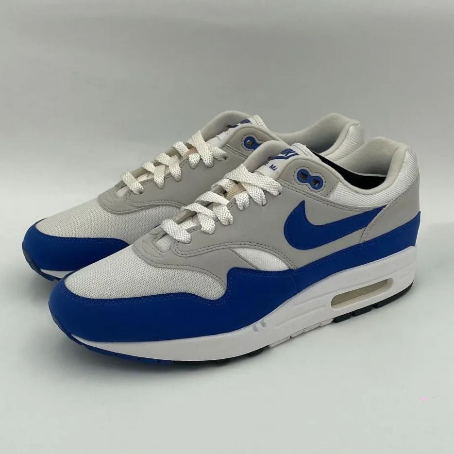 NIKE AIR MAX 1 GS スニーカー ホワイト/ブルー　新品 Nike Women's Air Max 1 '86 