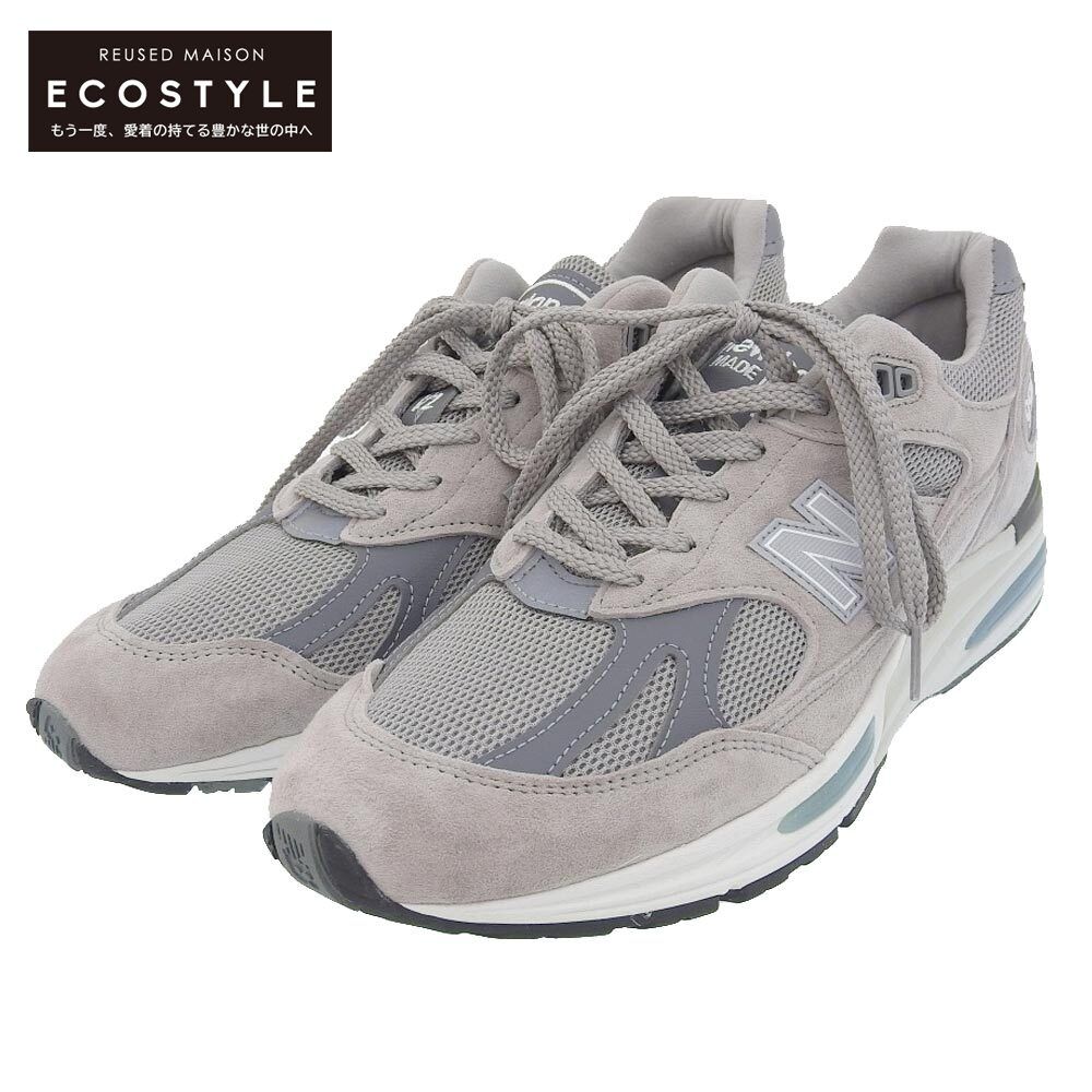 NEW BALANCE ニューバランス 未使用 NEW BALANCE ニューバランス 991V2 スニーカー シューズ メンズ グレー 27cm U991GL2 9D(US)