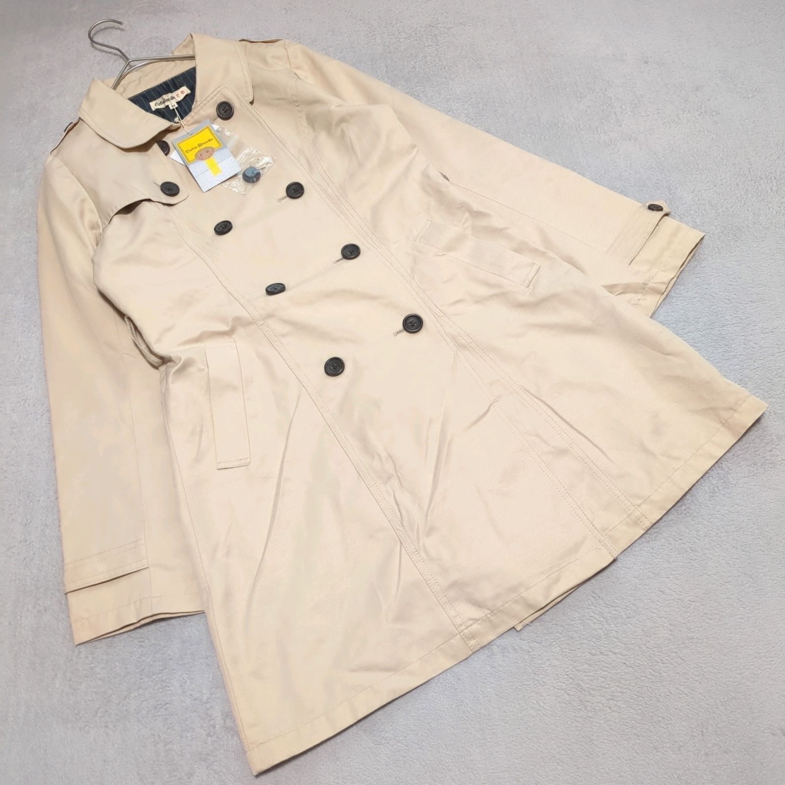 タグ付き❤【キューティーブロンド】（M）トレンチコート