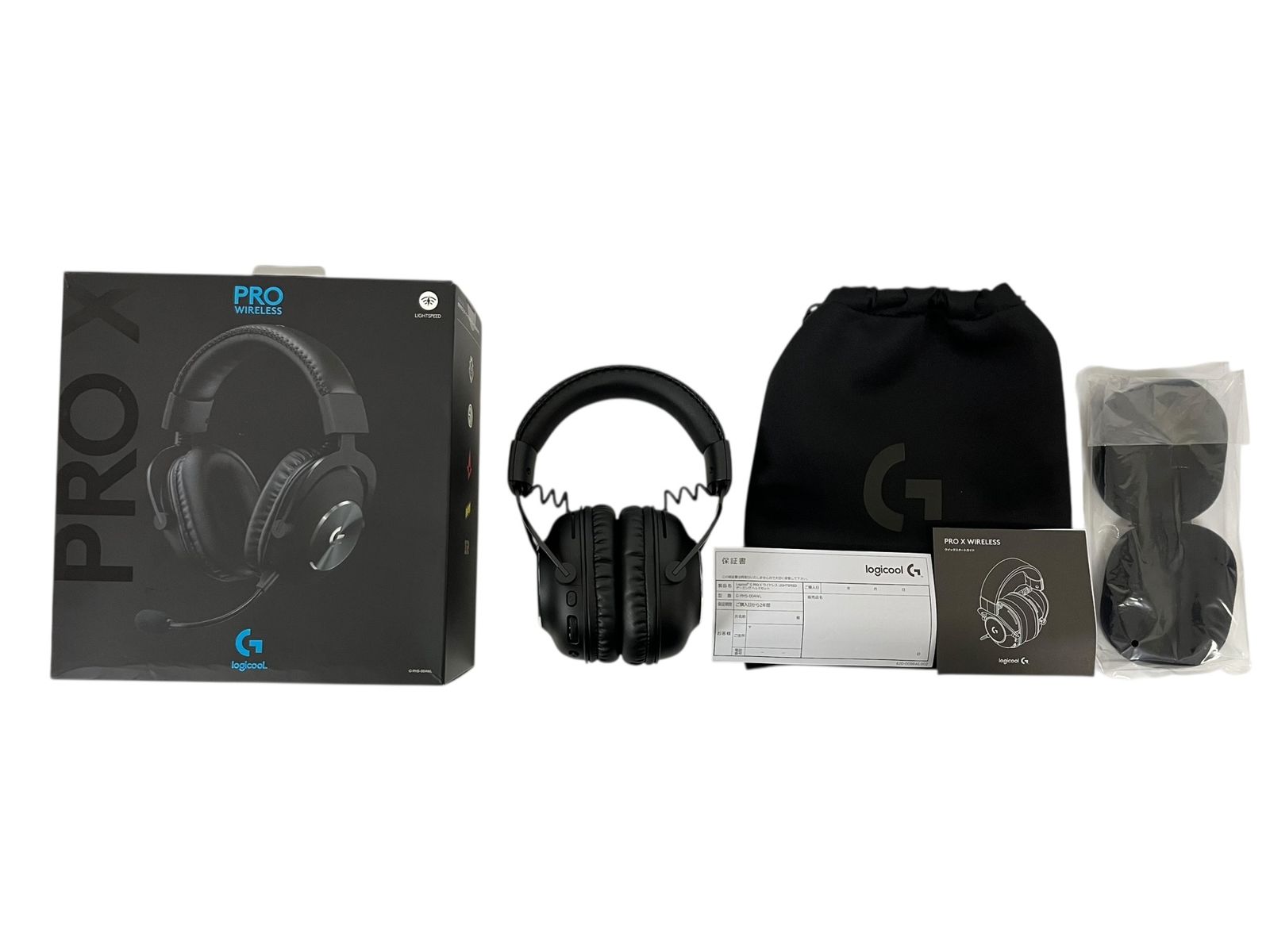 Logicool ロジクール PRO X Wireless LIGHTSPEED Gaming Headset ワイヤレスゲーミングヘッドセット G-PHS-004WL ブラック 家電|199