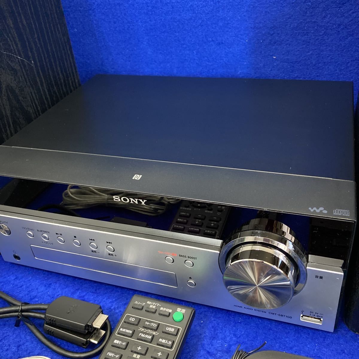 ソニー CMT-SBT100 ミニコンポ Bluetooth対応 WM-PORT - メルカリ