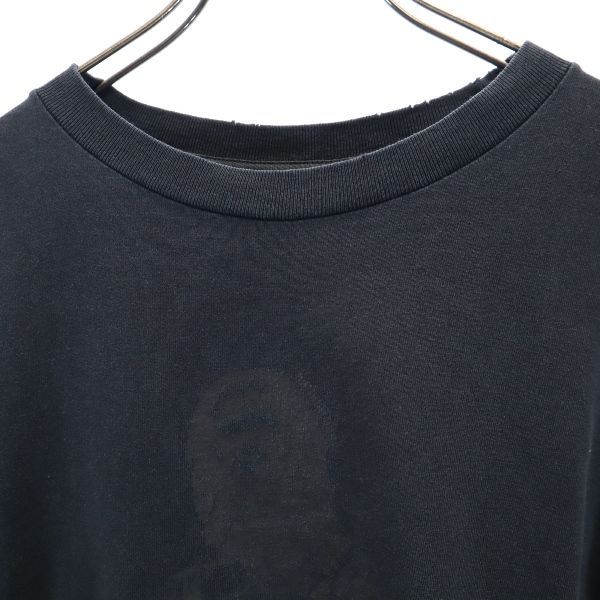 ベイプ 日本製 プリント 半袖 Tシャツ XL 黒 BAPE アベイシングエイプ A BATHING APE メンズ   【230703】 メール便可