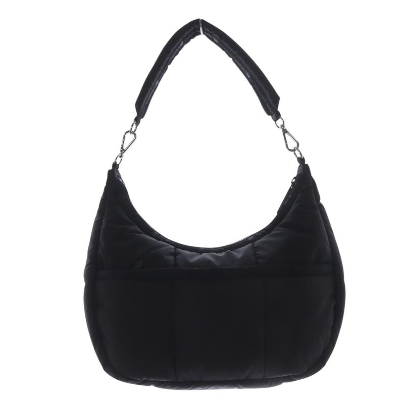 レスポートサック　puffy n/s conv h oboタイムレスノワール レスポートサック LeSportsac PUFFY N/S CONV HOBO （タイムレス