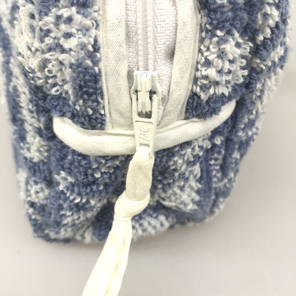 Diorタオル地トロッター柄バック △△Christian Dior クリスチャンディオール バッグ トロッター