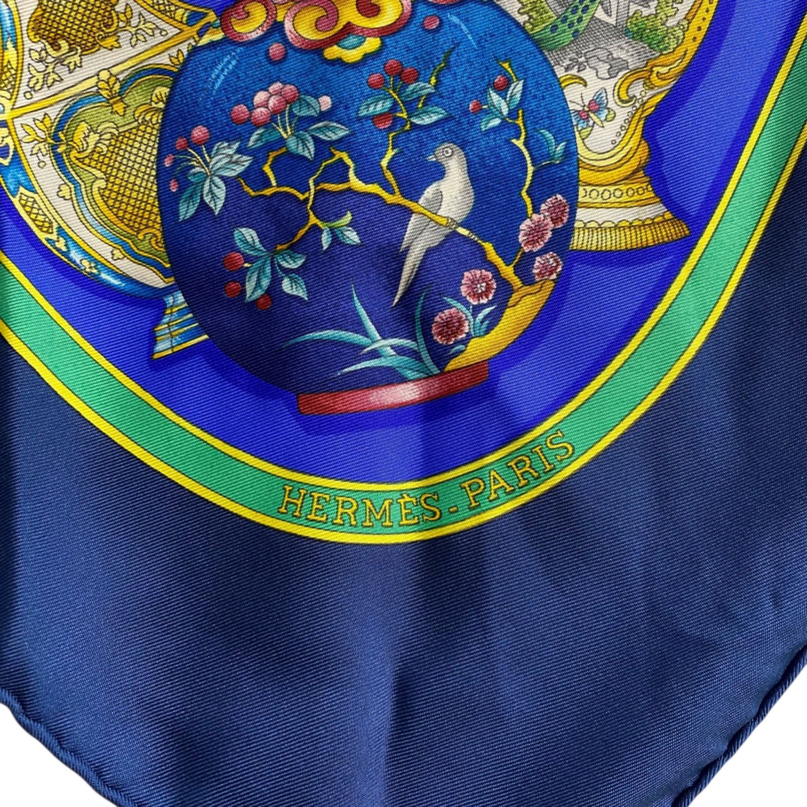 エルメス カレ90 Qu importe le flacon シルクスカーフ 香水瓶 HERMES AC0067