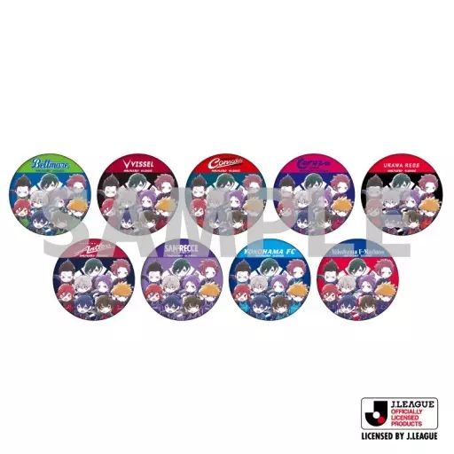 Jリーグ バッチ 中古】バッジ・ピンズ 全9種セット 「Jリーグ×ブルーロック Project J