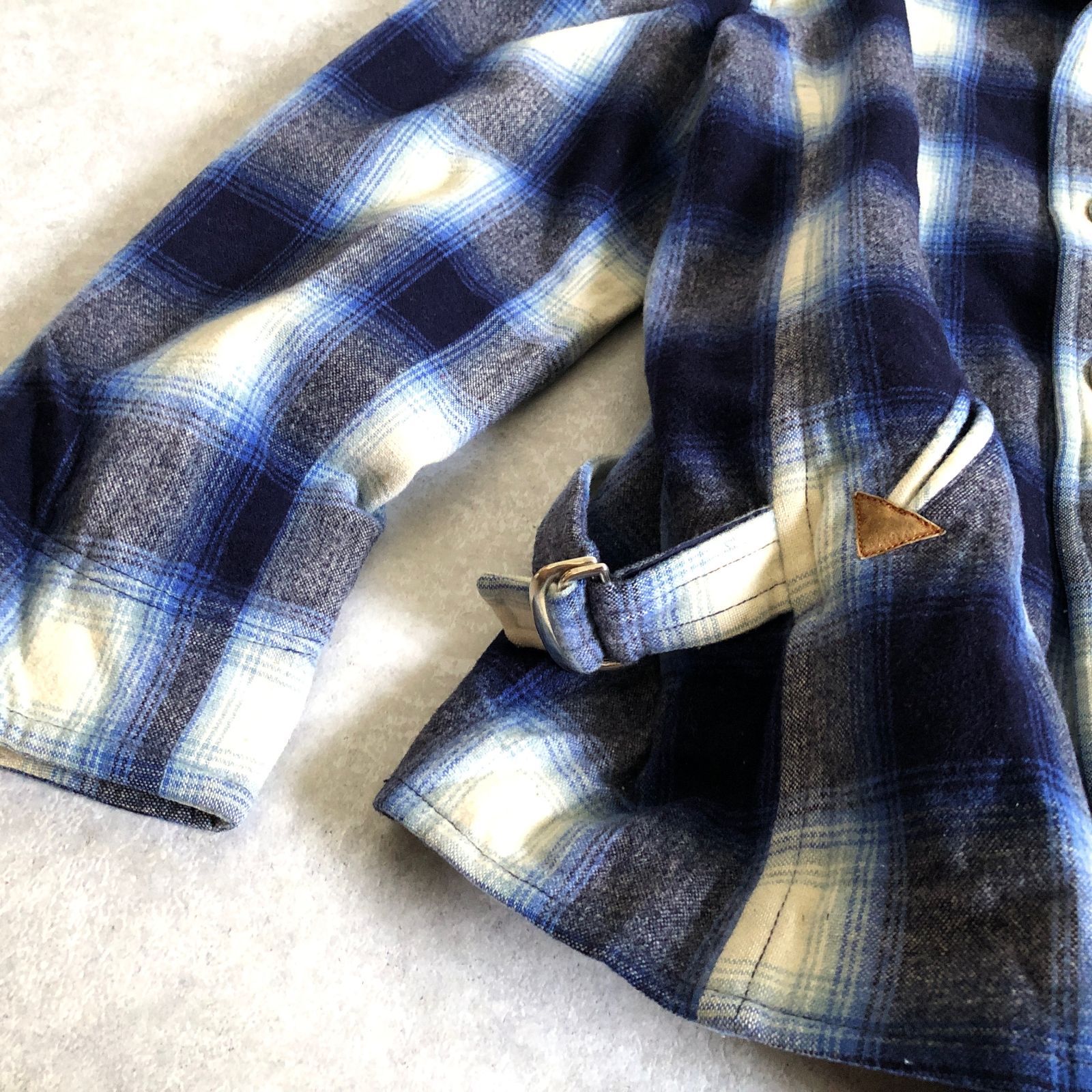 ヴィンテージ JUNKO SHIMADA オンブレチェック ウール ジャケット 