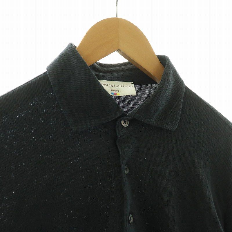 FILIPPO DE LAURENTIIS ネイビーポロシャツ FILIPPO DE LAURENTIIS / フィリッポデローレンティス