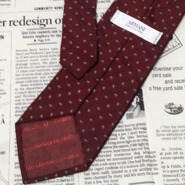 微光沢 ネクタイ