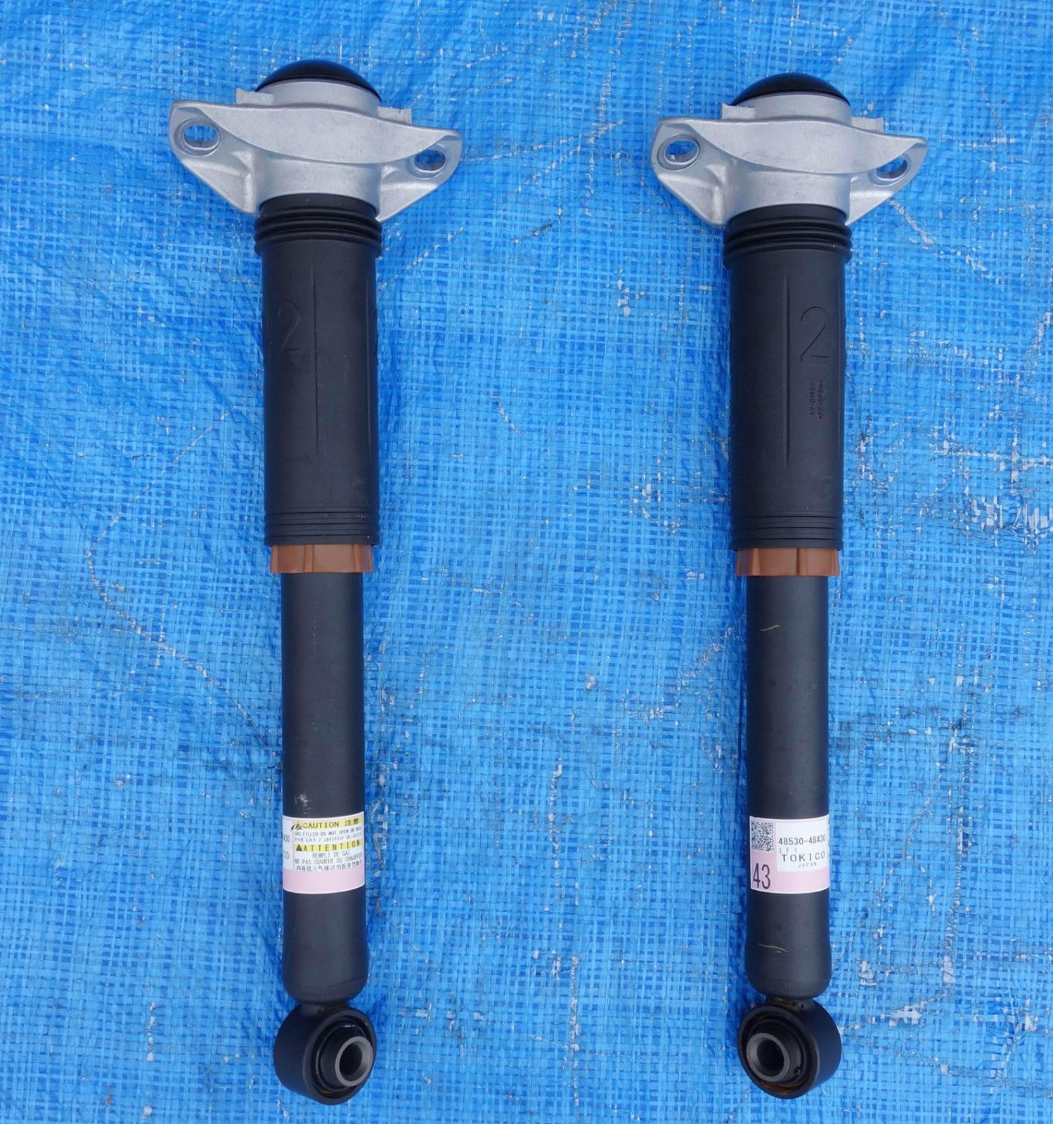 大幅値下げ　［新車外し］80系ハリアー MXUA80 純正サスキット1台分 sankou-parts_85201-48180