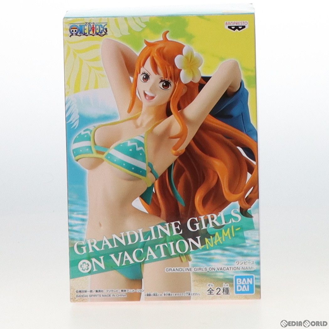 ナミ A(水着グリーン) ワンピース GRANDLINE GIRLS ON VACATION-NAMI- ONE PIECE フィギュア  プライズ(2562857) バンプレスト - メルカリ