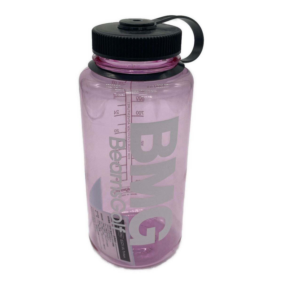 未使用品 ビームスゴルフ BEAMSGOLF ゴルフ小物 クリアピンク ORIGINAL NALGENE BOTTLE 広口1.0Lボトル Tritan