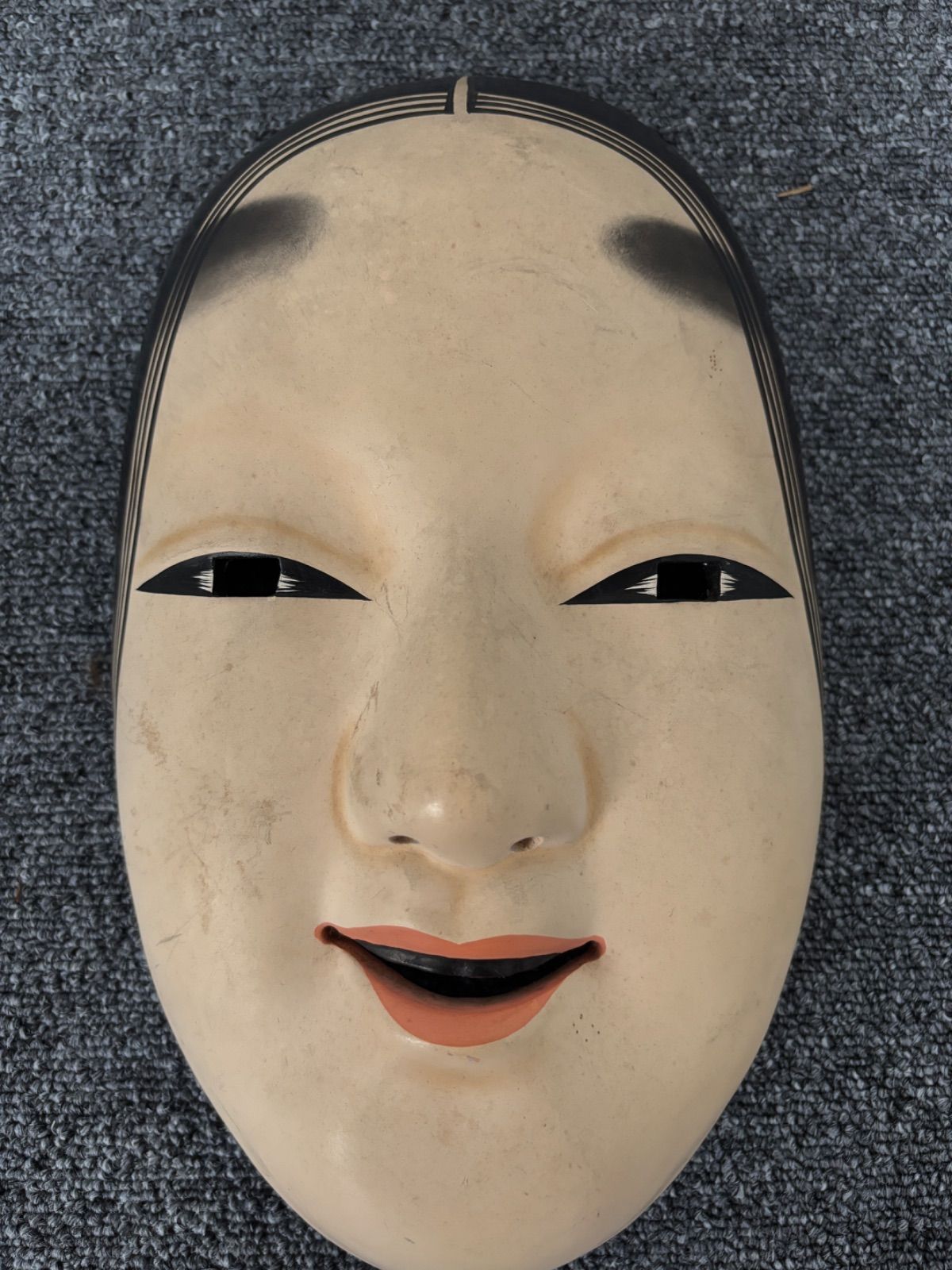 能面 陶器 作家 落款 烙印 小面 かけあり - メルカリ