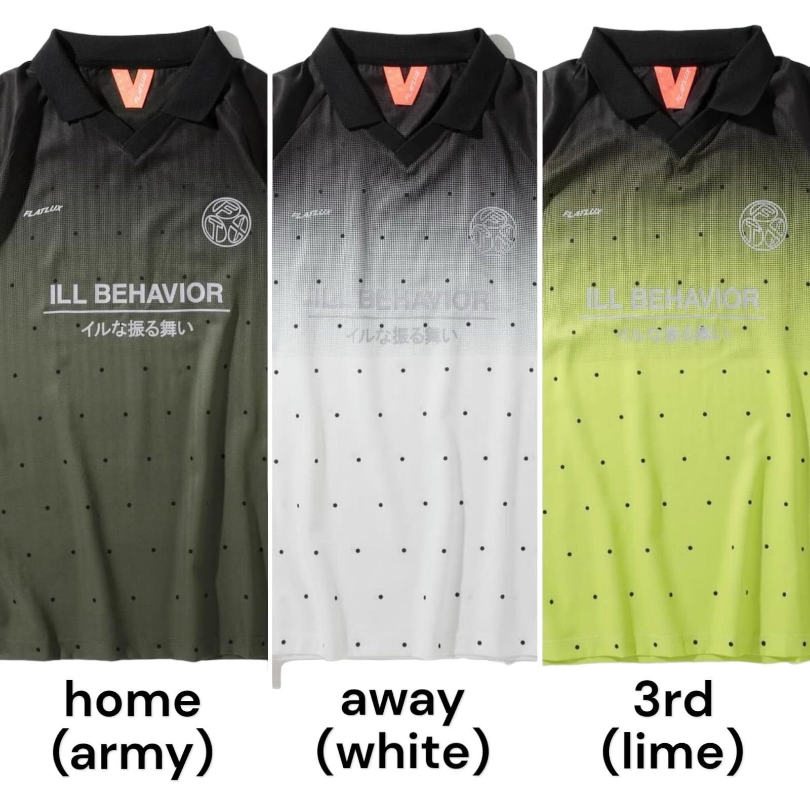 FLATLUX Dotdot Football Jersey フラットラックス フットボール