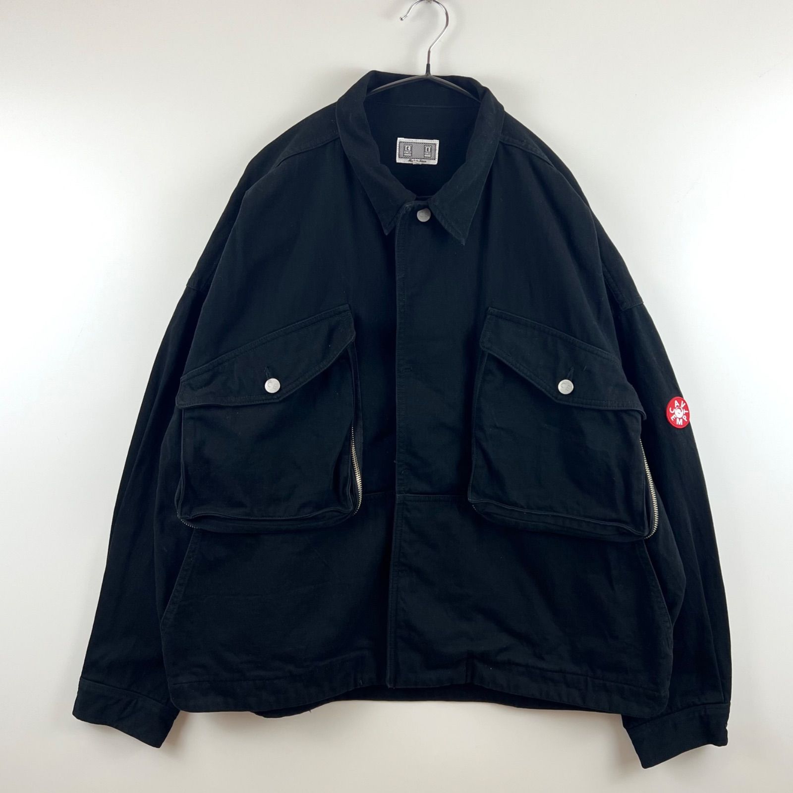 CAVEMPT POTENTIALITIES BUTTON JACKET Cav Empt Overdye Brushed
