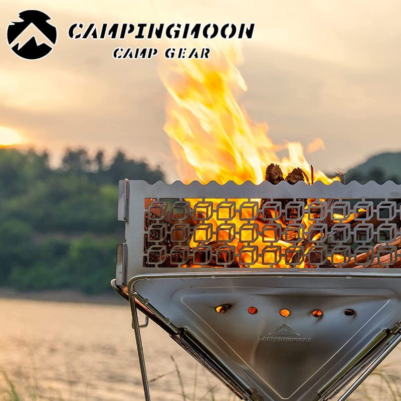 CAMPINGMOON キャンピングムーン 焚き火サークルプレート Ｌサイズ TKB 