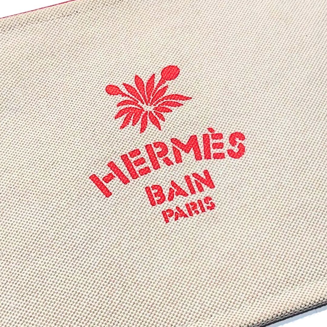 HERMES エルメス ニュー ヨッティング フラット ポーチ GM クラッチ 