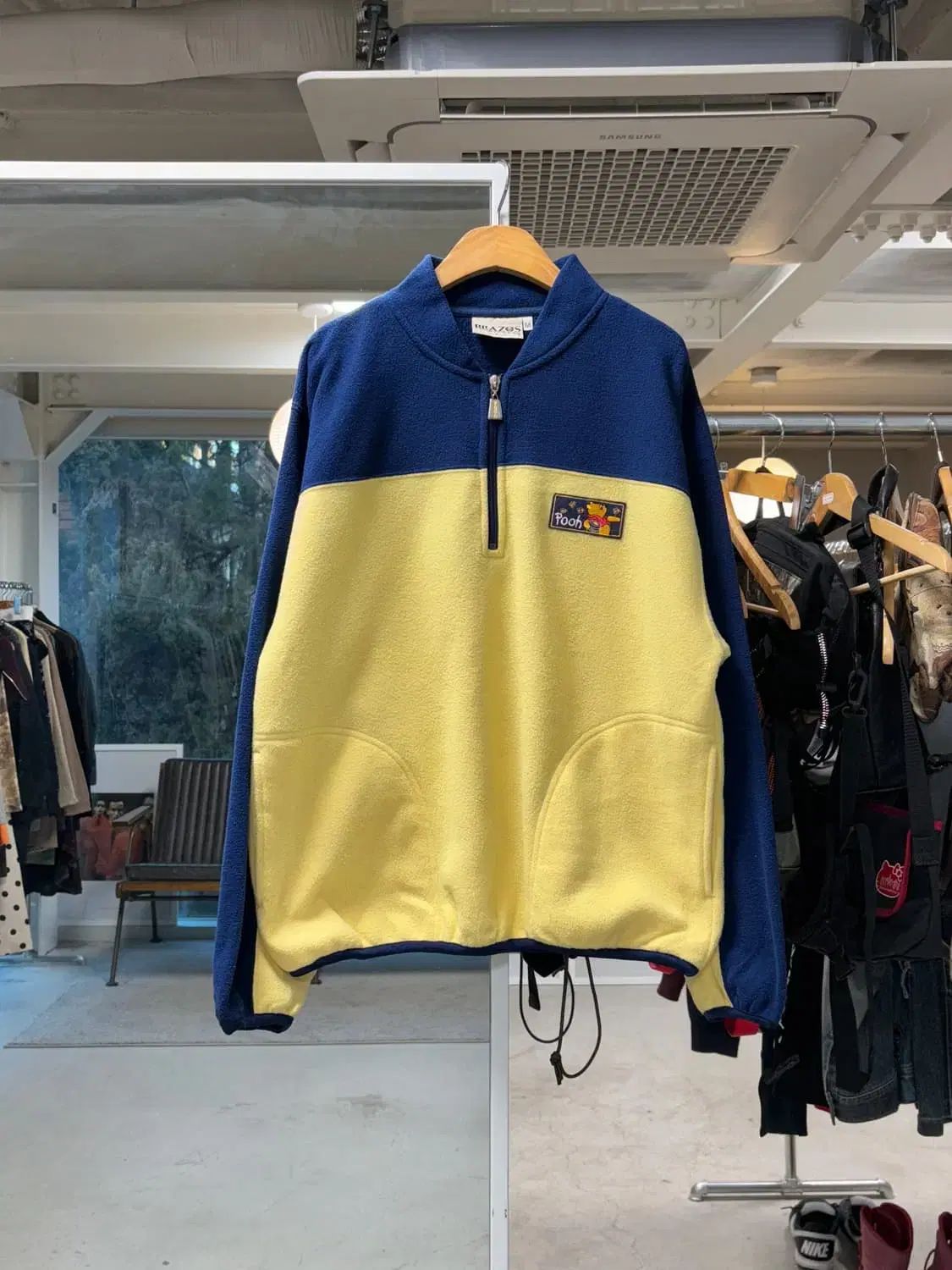 試着のみ ブルーレーベルクレストブリッジ EZUMi ワンピース 36 BLUE