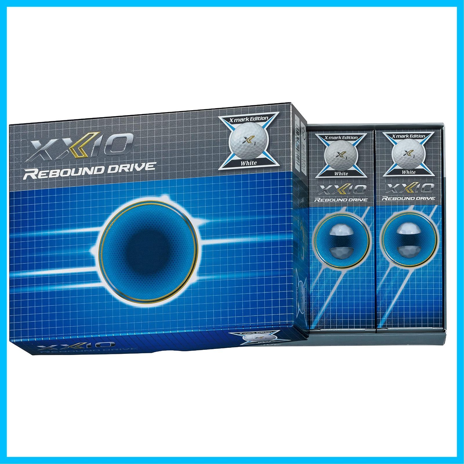 【特価セール】ゴルフボール XXIO REBOUND ダンロップ DRIVE 2021年モデル 1ダース(12個入り)