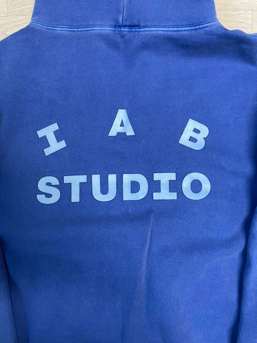 【Bunjang商品韓国直送】IAB Studio(アイエプスタジオ) スタジオ パーカー (顔料) フード ロイヤルブルー)