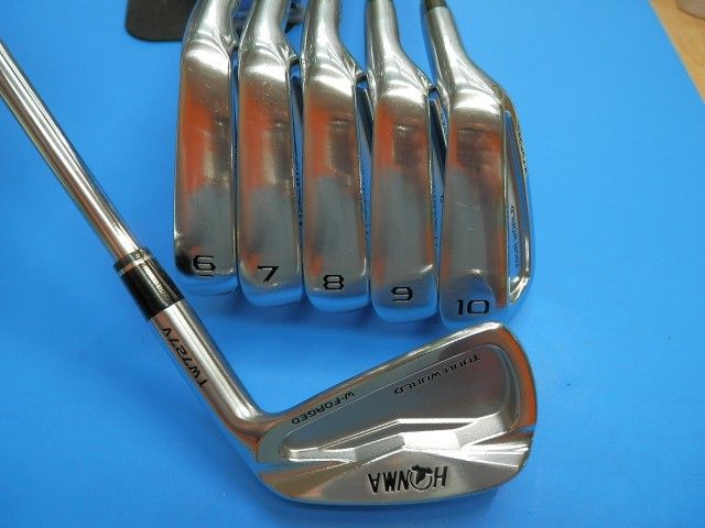 アイアンセット 即決 Ｅ５９ 中古良品 ホンマ ツアーワールド ＴＷ７２７Ｖライフル プロジェクト Ｘ （６.０） ５‐９Ｉ・１０ ２５度 ６本[1096]即発送