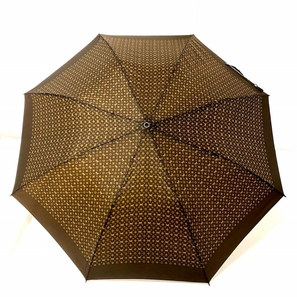 LOUIS VUITTON(ルイヴィトン) 折りたたみ傘 - ダークブラウン 