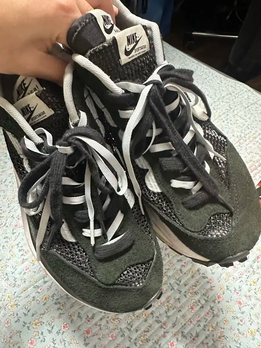 280 NIKE(ナイキ) x sacai(サカイ) ヴェイパーワッフル 黒 白