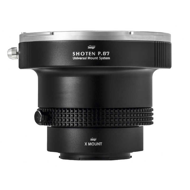 未開梱 SHOTEN マウントアダプター UMSシリーズ ペンタックス67マウントレンズ → 富士フイルムXマウント変換 P67FXU