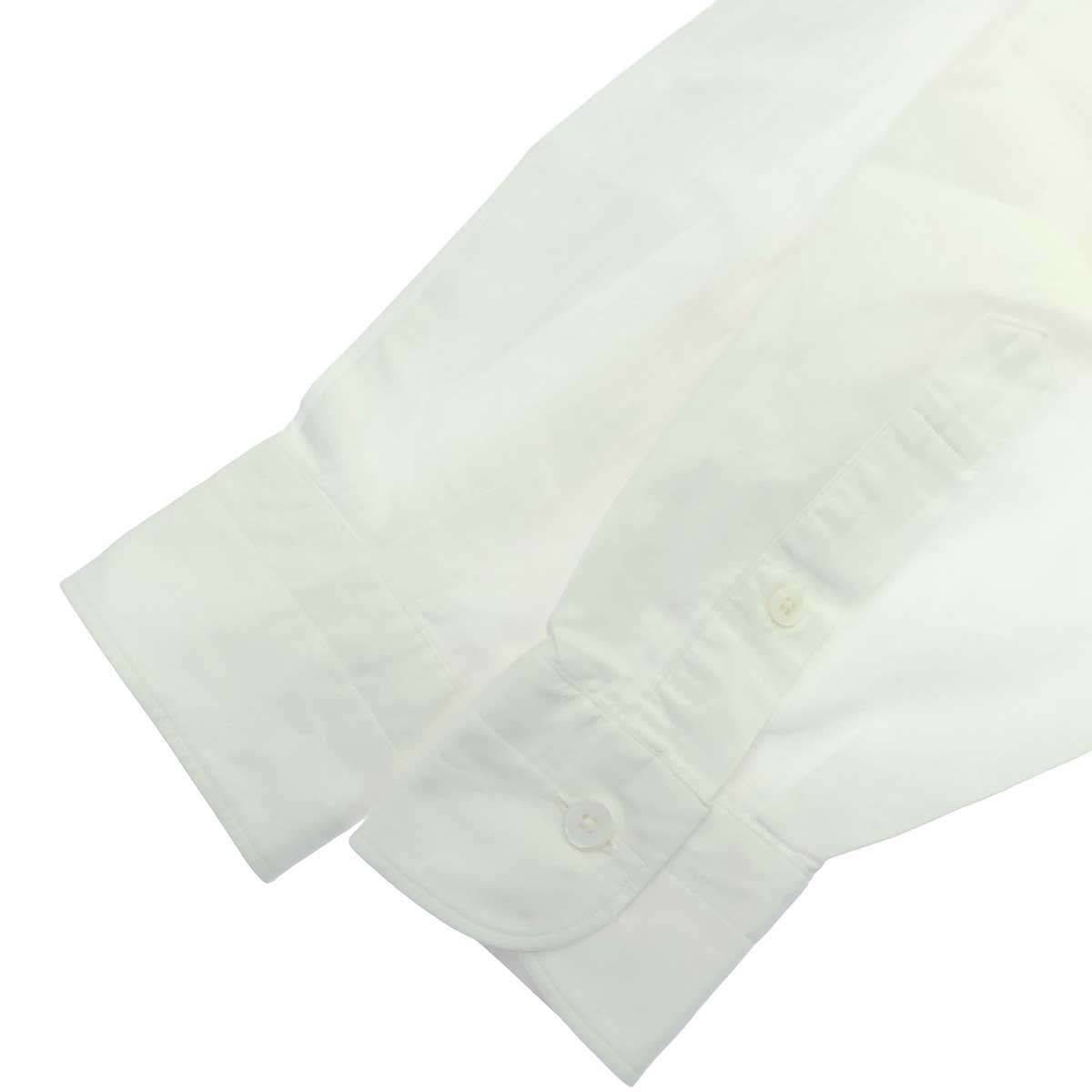 COMOLI コモリ 21AW バンドカラーシャツ U03-02002 ホワイト 0 COMOLI コモリ 21AW バンドカラーシャツ U03-02002 ホワイト 0