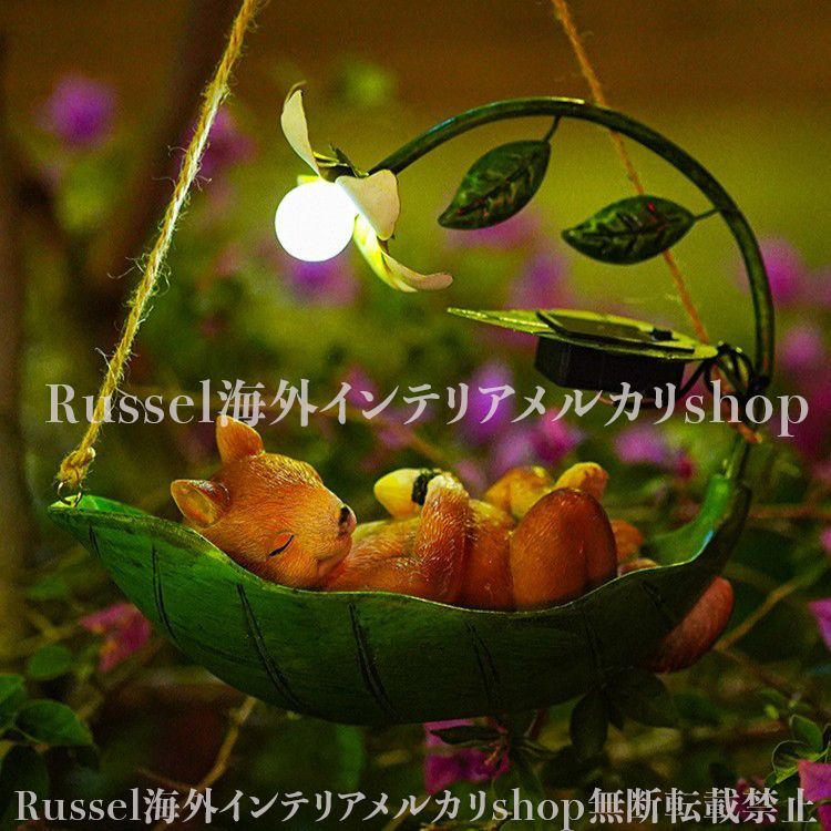 【人気商品】【Russel】ガーデンライト 少女 置物 ガーデニング オブジェ 人気商品】【Russel】ガーデンライト 少女 置物 ガーデニング