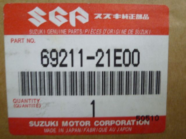 リアブレーキディスクローター 69211-21E00 スズキ 純正 SV400 RF400 GSF1200Y K GV77A イナズマ1200 400  新品 未使用 #J20240228