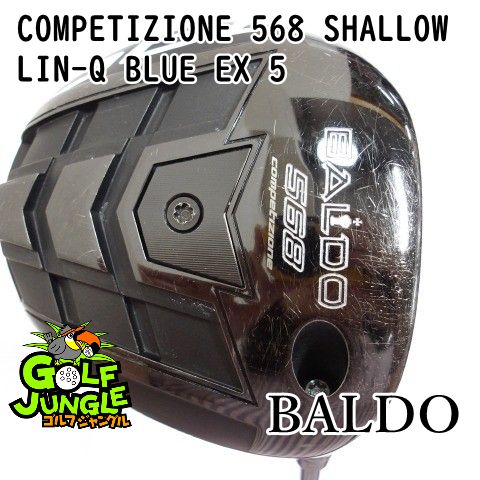 ドライバー バルド COMPETIZIONE 568 SHALLOW LIN-Q BLUE EX 5 X 10 ドライバー 地クラブ カスタム カーボンシャフト おすすめ メンズ 右 0023