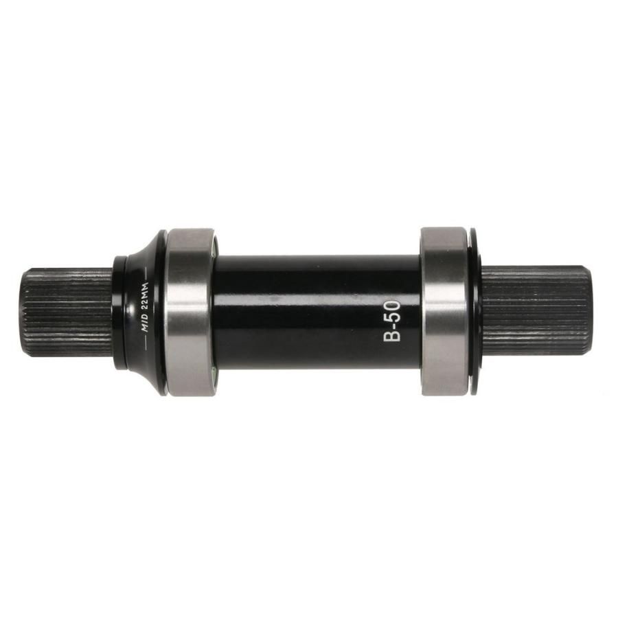 自転車 BMX ECLAT MID BBセット スピンドル径22mm BLACK 自転車 BMX ECLAT MID BBセット スピンドル径 19mm 22mm BLACK