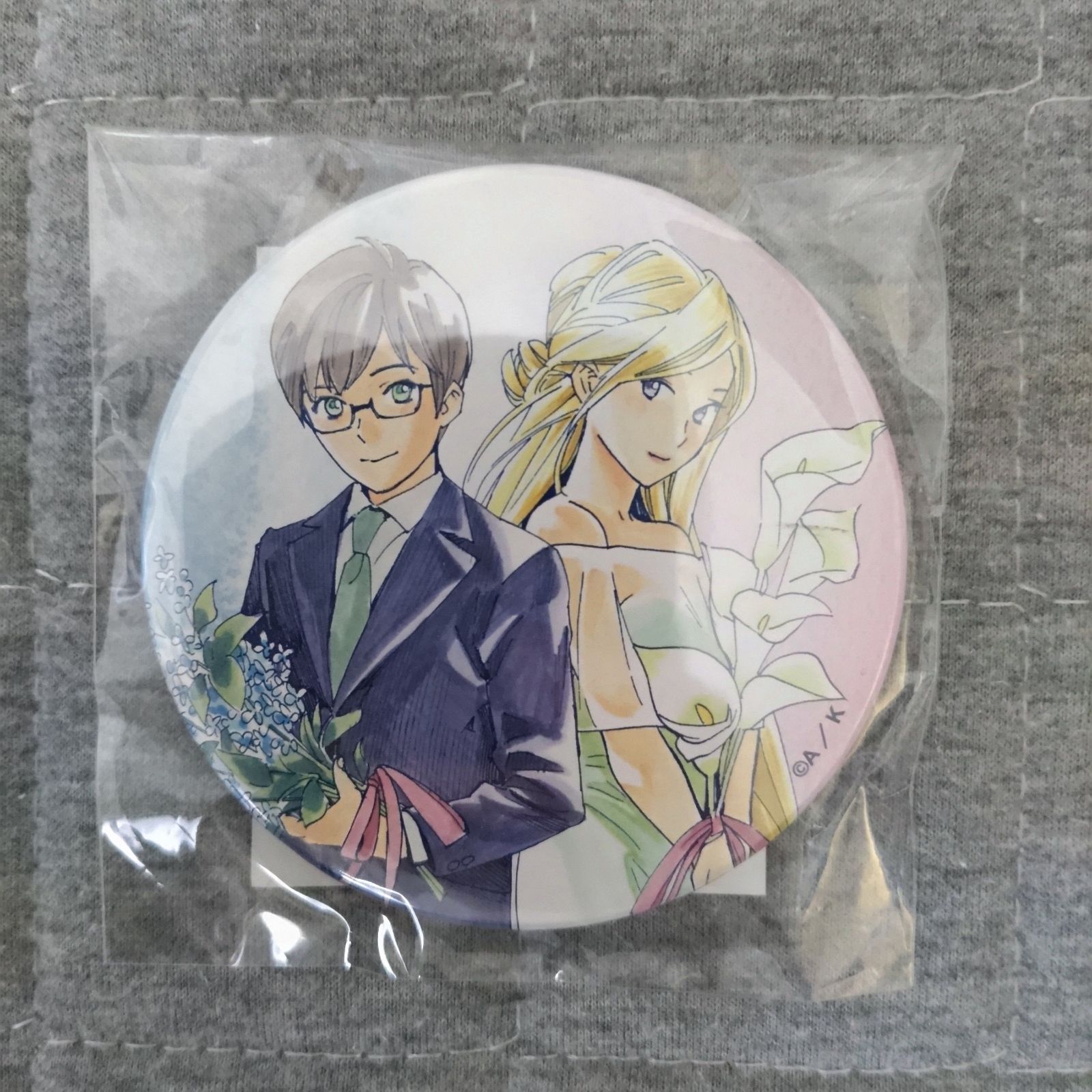新作 くじ引き堂 ノラガミ C賞缶バッジ 毘沙門&兆麻 - メルカリ ピンズ・ピンバッジ・缶バッジ