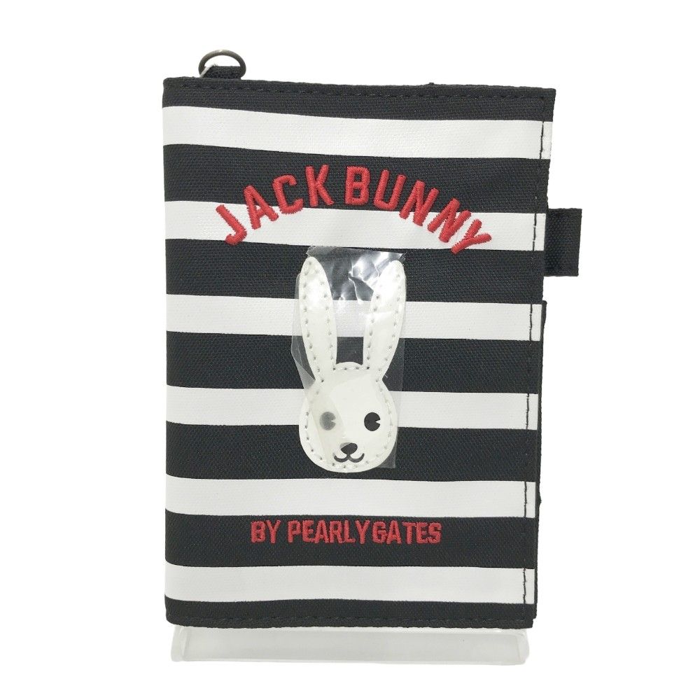 JACK BUNNY ジャックバニー スコアカード ケース ホルダー ボーダー柄 ブラック系 FR [240101232956] ゴルフウェア  ストスト - メルカリ