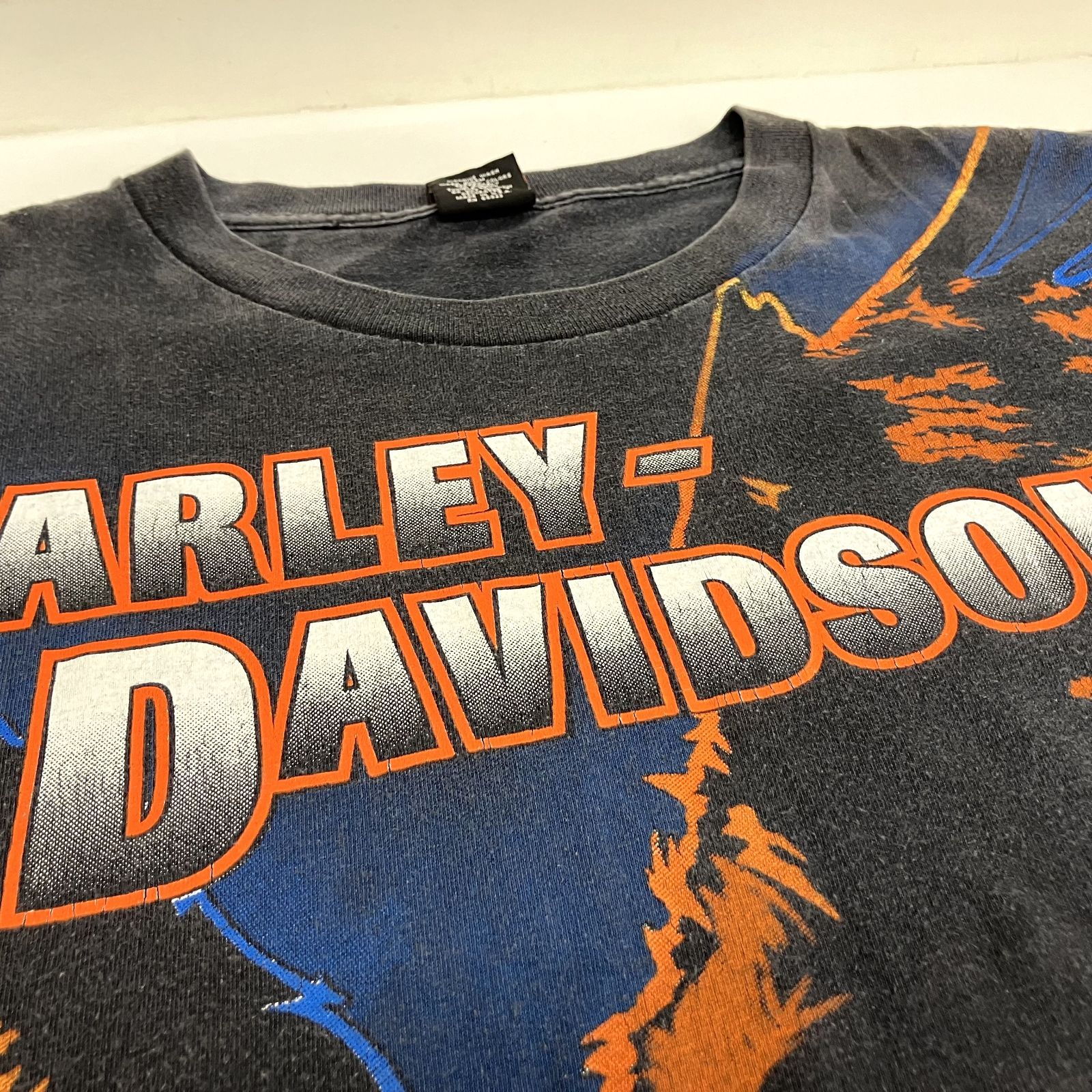 Harley-Davidson ハーレーダビッドソン Tシャツ1995年製90s 90s 1995 HARLEY DAVIDSON ハーレーダビッドソン プリントT 古着