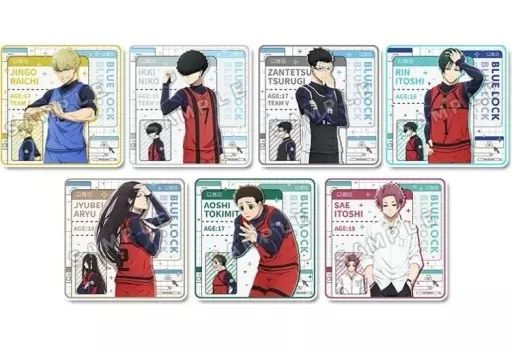 中古】コースター 全7種セット 「ブルーロック トレーディングラバー