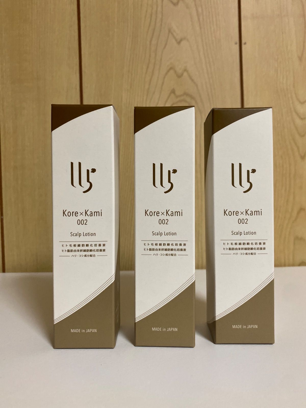 【未使用】エルエルファイブ コレカミ002 頭皮ローション 養毛料 76mL 3個