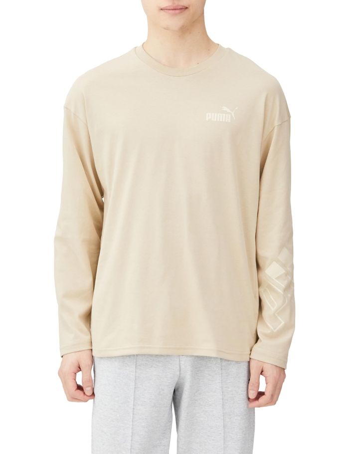 【新品・5営業日で発送】PUMA プーマ PUMA_POWER_MX_LS_Tシャツ (680687) 色 : PUTTY サイズ : L 