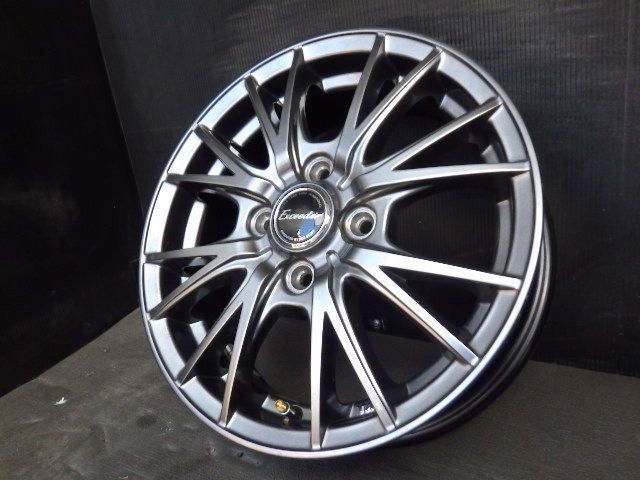 2827 J HOT STUFF Exceder E05 14x4.5J 4穴 PCD100 45 4本