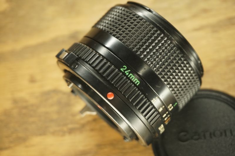 大人気 8574 2.8 24mm FD New Canon キヤノン レンズ(単焦点) - www 
