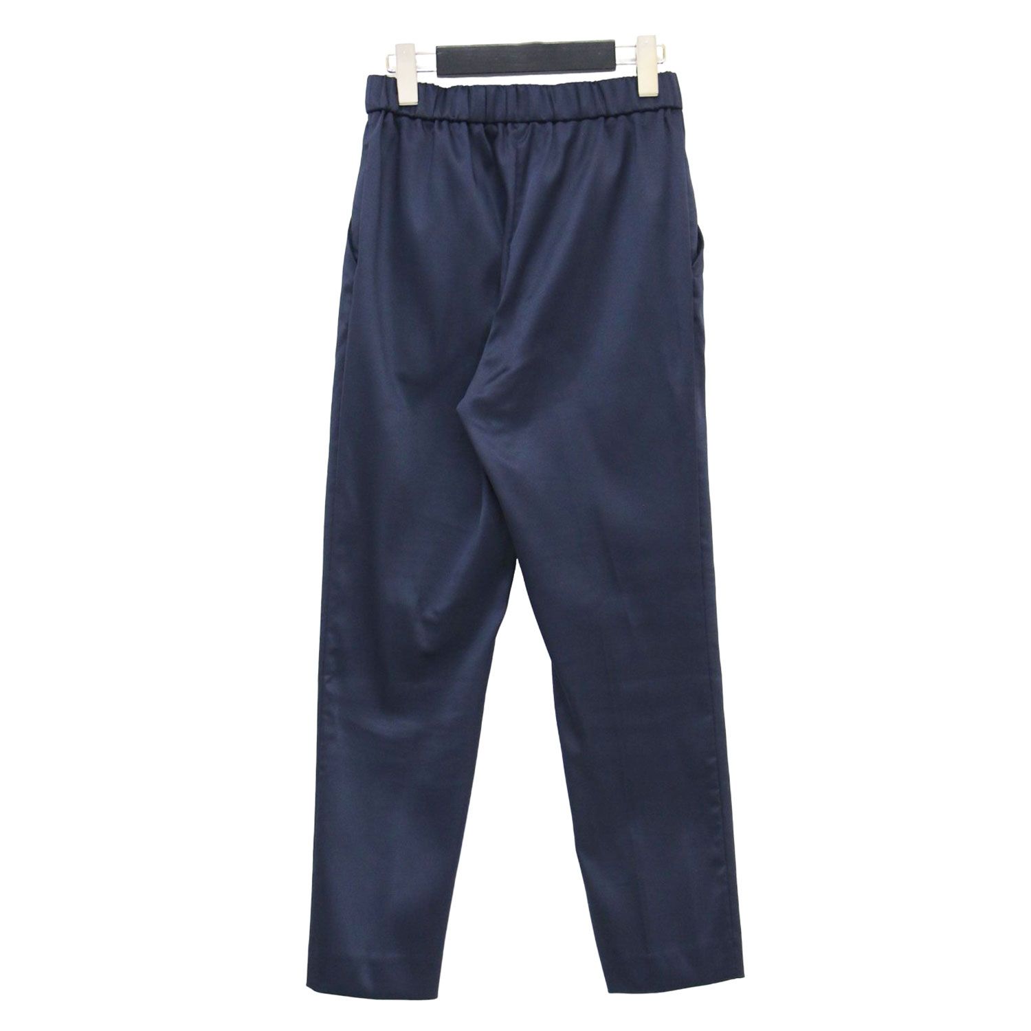 yori ハンサムスラックスパンツ 新品 ネイビー yori ヨリ パンツ