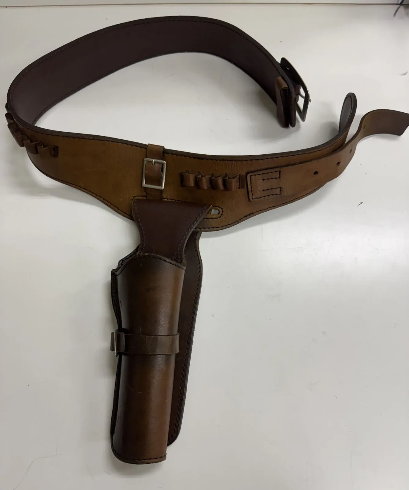 1970年代製 本革ウェスタンガンベルト 1970年代製本革ウェスタンガンベルト