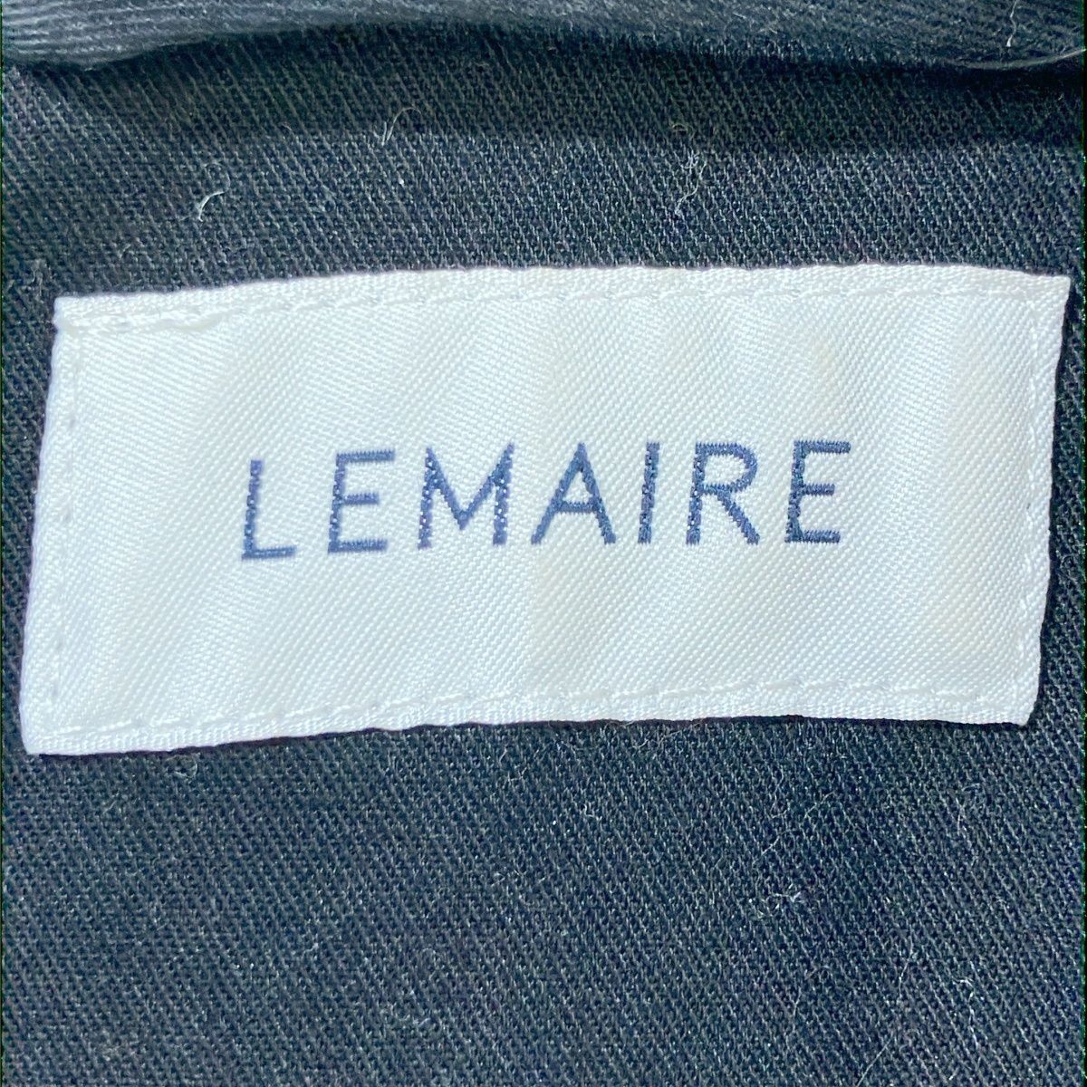 LEMAIRE ルメール 19AW JINGHI SAS デニムポケットオーバーシャツ W193 SH249 LDO38 インディゴ 36 IT1A5B1SFT5O LEMAIRE ルメール 19AW JINGHI SAS デニムポケットオーバー