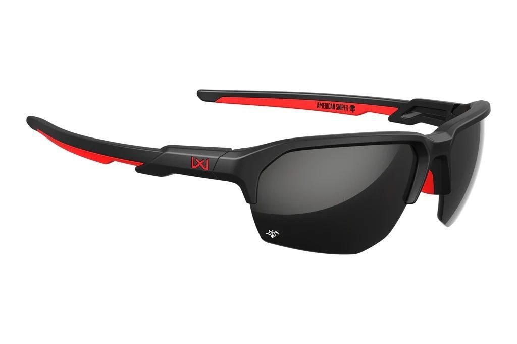 ワイリーエックス CHJKL 15 ジャッカル アメリカンスナイパー クリス カイル シグネチャーモデル サングラス WX JAKL AMERICAN SNIPER CAPTIVATE Matte Black Wiley X サバゲー