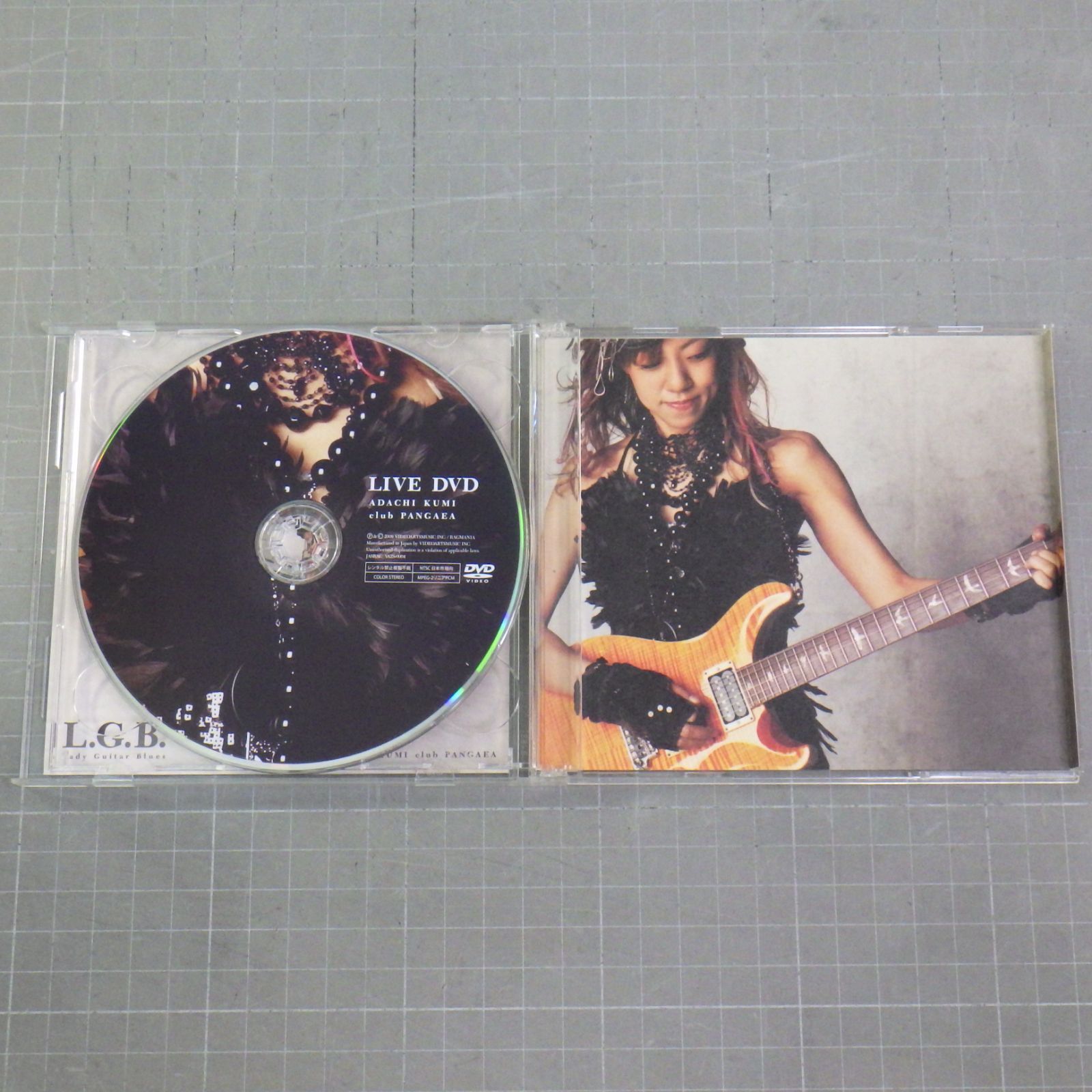 安達久美 クラブパンゲア 「L.G.B. Lady Guitar Blues」CD+DVD 2枚組