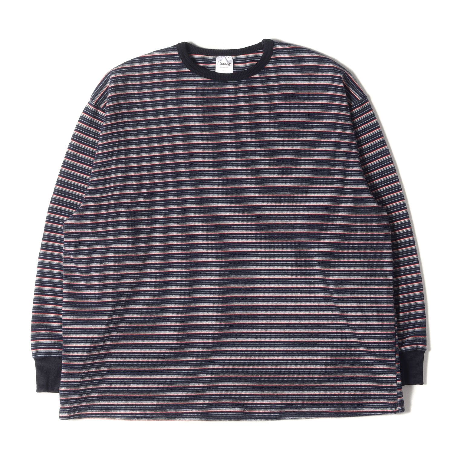 Connett コネット Tシャツ サイズ:各2 22AW ボーダー ヘビー ロング 