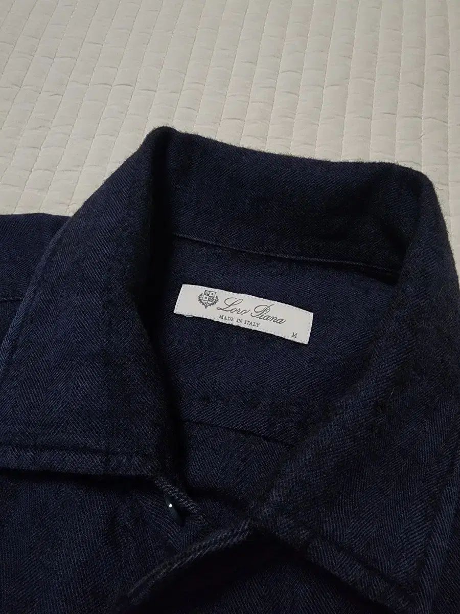 Loro Piana ロロ ピアーナ ヘリンボーン シャツ